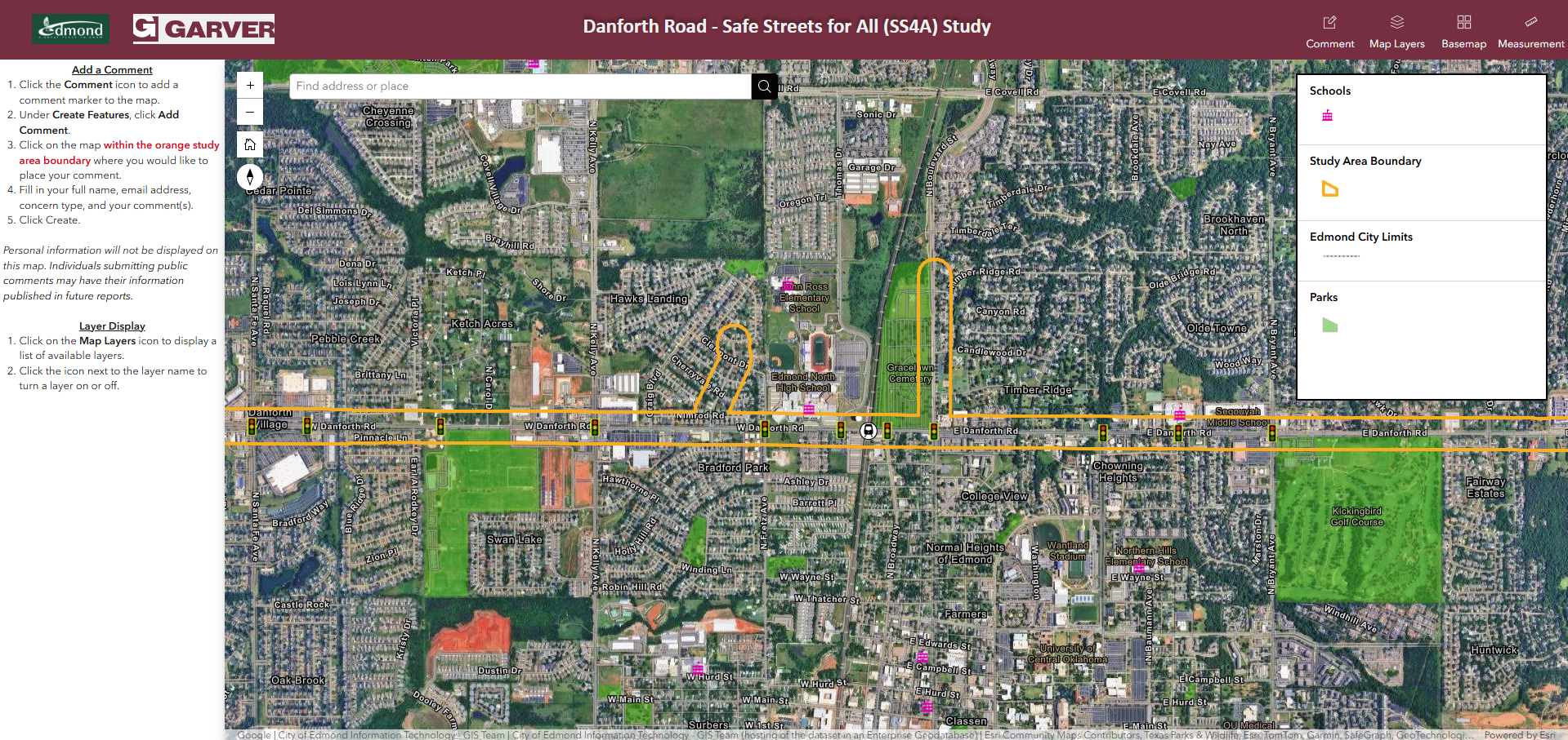 Click on the picture to access the interactive map